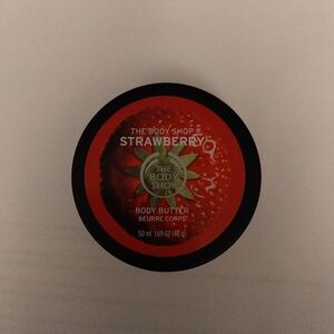 The Body Shop Strawberry Body Butter 1.69 oz NEW